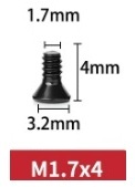 Болт M1.7 x 4.0 мм (10 шт)